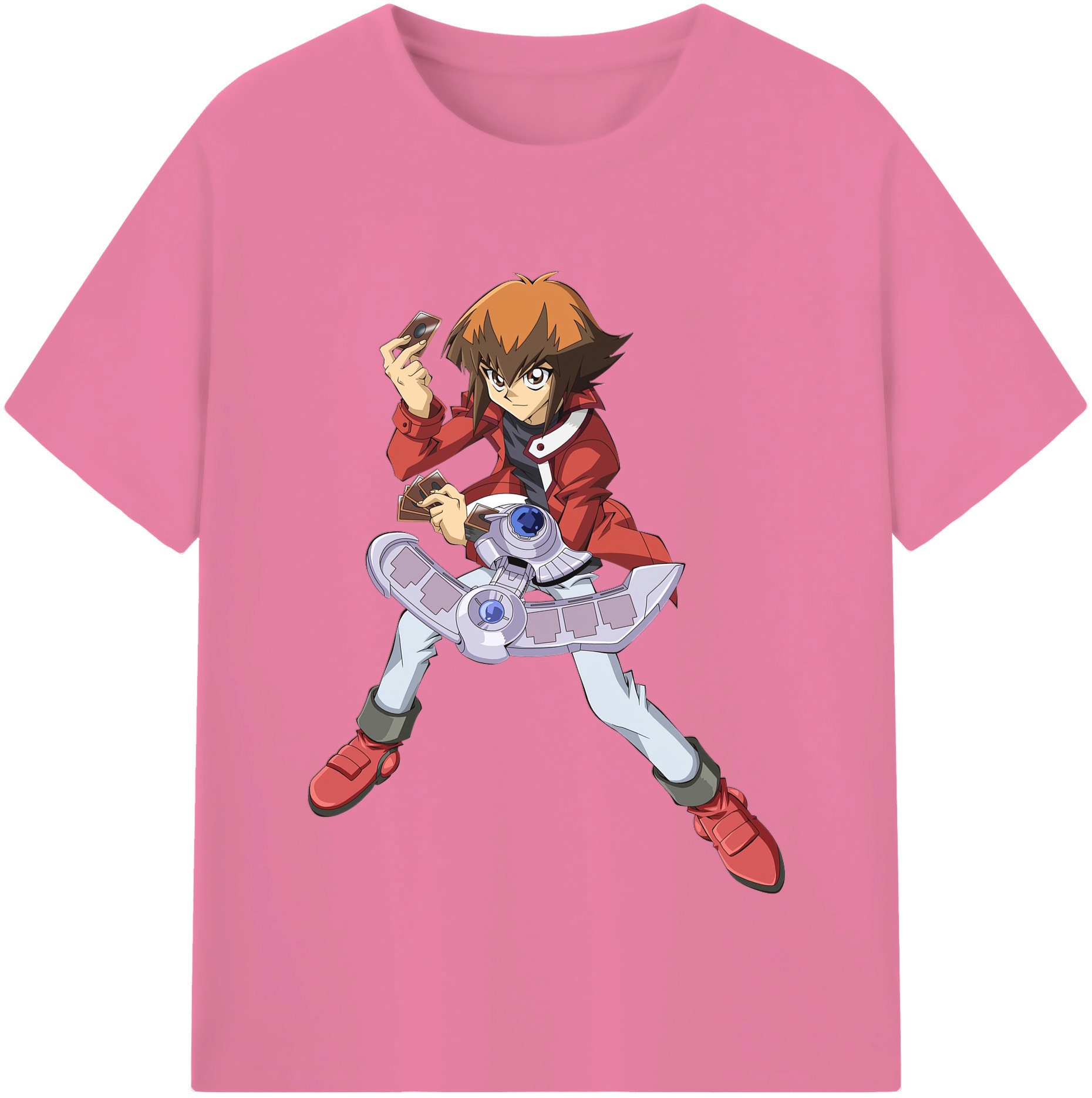 （画像用） 遊☆戯☆王 Yu-Gi-Oh! 綿100％半袖Tシャツ（フロントプリント）